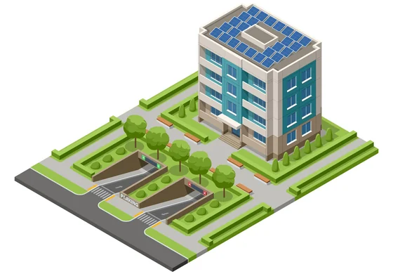 Commercial Properties illustration